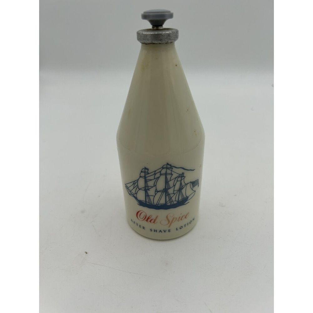 VINTAGE Old Spice Shulton 4.75 Fl Oz Aftershave Lotion‎ Bottle 95% Full